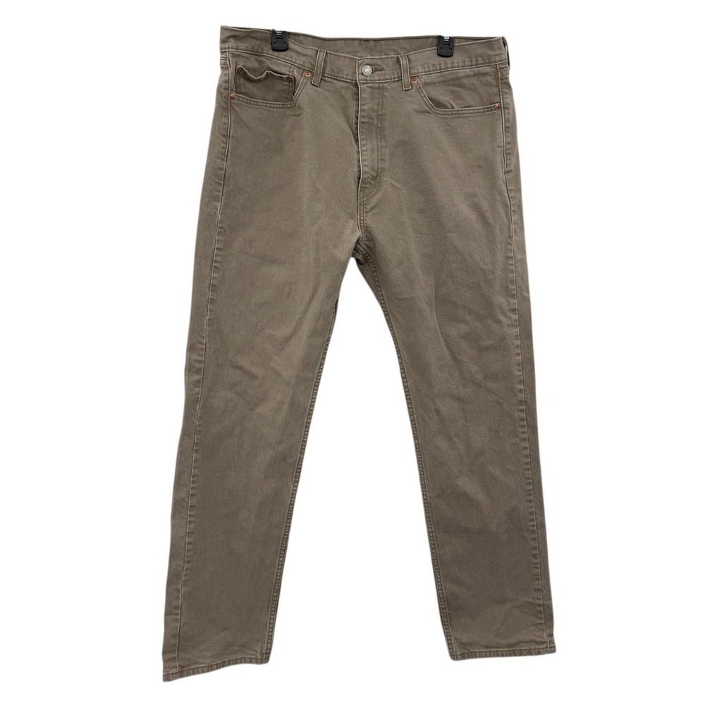 Levis men's 505 Brown jeans‎ 38X34 Measures 37x33